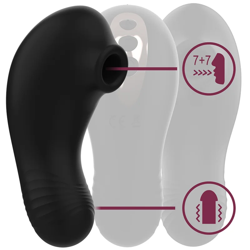 RITHUAL – ESTIMULADOR DE CLITÓRIS DE BOLSO SHUSHU PRO 2 PODEROSOS MOTORES A JATO