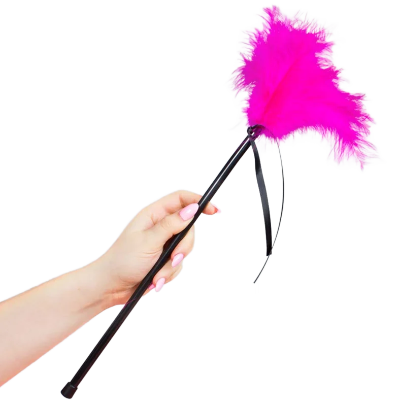 SECRETPLAY - PENAS ROSA 40 CM