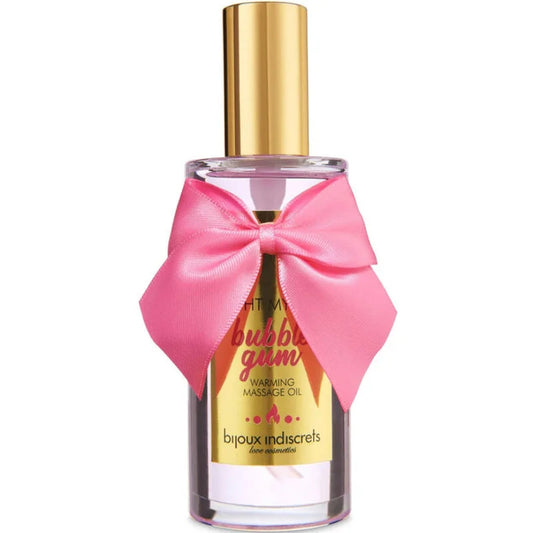 ACENDE MEU FOGO  INDISCRETS KIT BUBBLEGUM PLAY COM ÓLEO GEL E LIP GLOSS