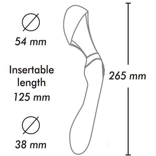 SHUNGA - MASSAGEADOR ÍNTIMO ZOA PRETO
