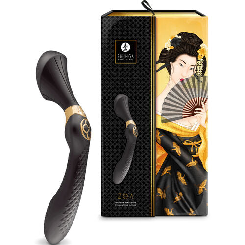 SHUNGA - MASSAGEADOR ÍNTIMO ZOA PRETO