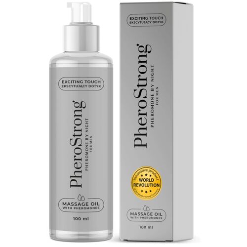 PHEROSTRONG - ÓLEO DE MASSAGEM NOTURNA PARA HOMENS 100 ML