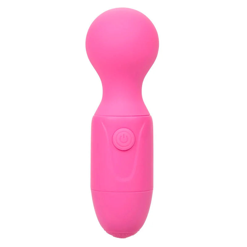 CALEXOTICS – FIRST TIME MASSAGEADOR RECARREGÁVEL 10 VIBRAÇÕES ROSA