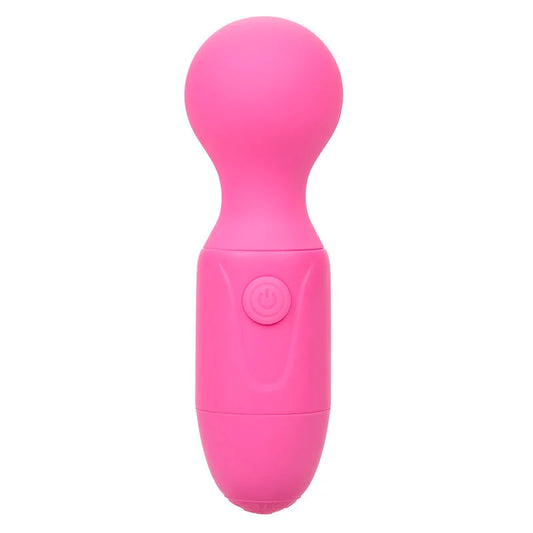 CALEXOTICS – FIRST TIME MASSAGEADOR RECARREGÁVEL 10 VIBRAÇÕES ROSA