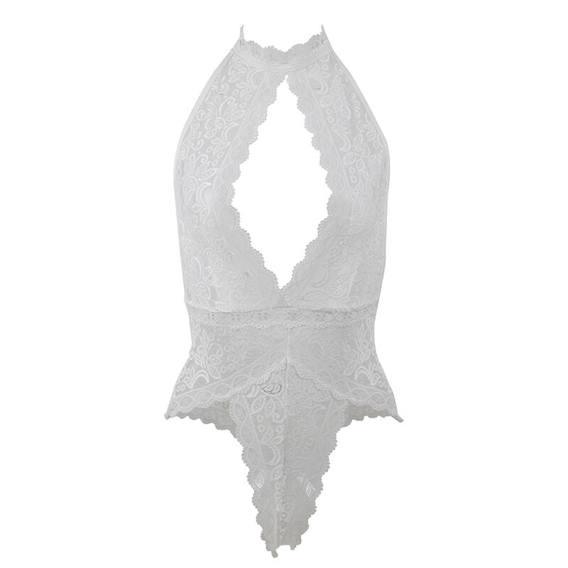 BODY DE RENDA BRANCO TAMANHO S/M