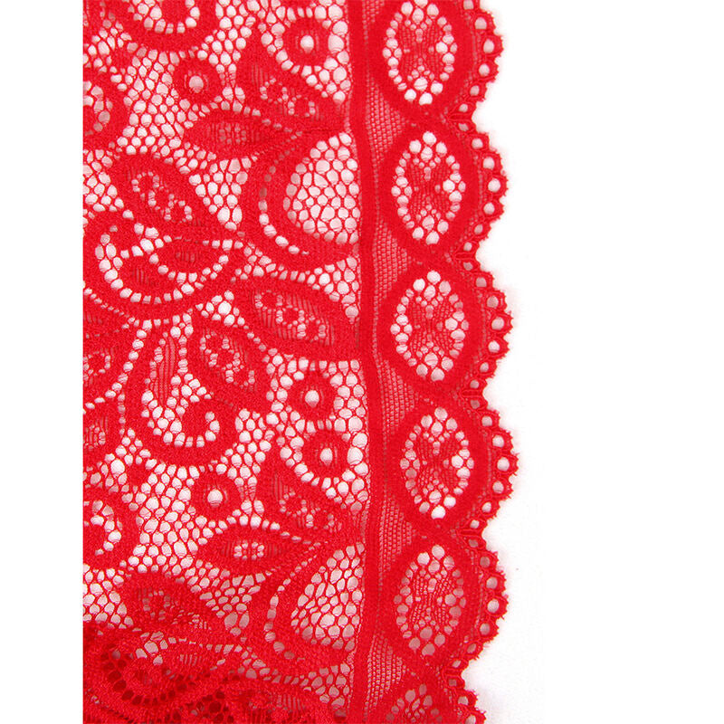 BODY COM BOJO ABERTO VERMELHO S/M
