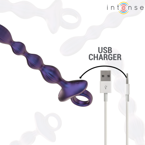 INTENSE - JACKIE PLUG ANAL VIBRATÓRIO MODELO 1 COM CONTROLE REMOTO