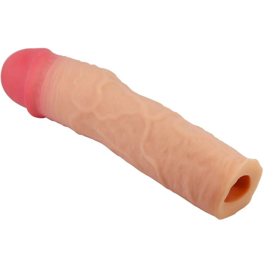 PRETTY LOVE - MANGA PARA PÊNIS STEVENSON COM EXTENSÃO DE 7,6 CM DE CARNE