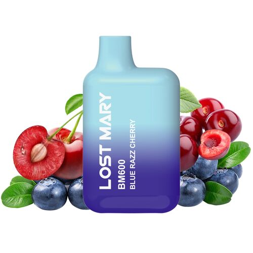 LOST MARY - BM600 VAPER NICOTINA 2% DESCARTÁVEL SABOR MIRTILO