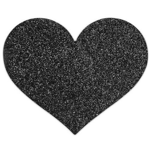 BIJOUX INDISCRETS - FLASH BLACK HEART NIPPLE CUTS