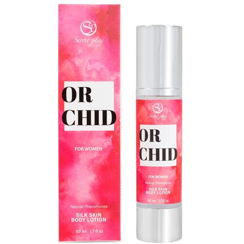 SECRETPLAY - Loção Corporal Orquídea Silk para Mulheres 50ml