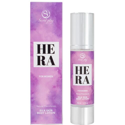 SECRETPLAY - Loção Hidratante Hera Silk para Mulheres 50ml