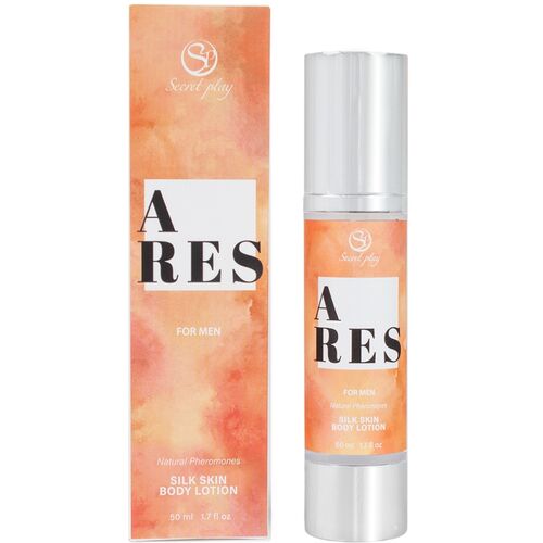 SECRETPLAY - Loção Corporal ARES Silk Skin para Homens 50 ml