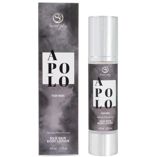SECRETPLAY - LOÇÃO HIDRATANTE APOLLO SILK PARA HOMENS 50 ML