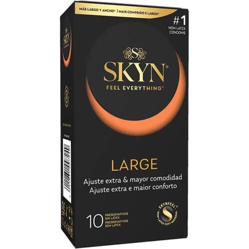 SKYN - CAMISINHAS GRANDES COM AJUSTE EXTRA - 10 UNIDADES
