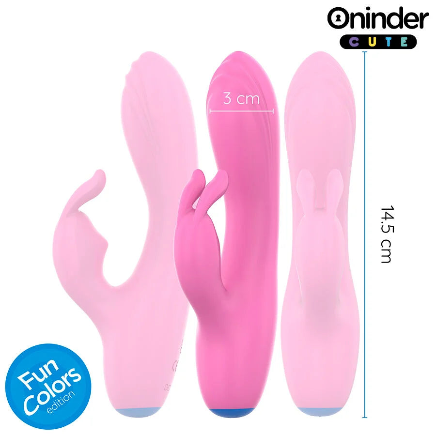 ONINDER CUTE – VIBRADOR LOVE BUNNY PARA PONTO G E CLITÓRIS – APLICATIVO MUNDIAL GRATUITO