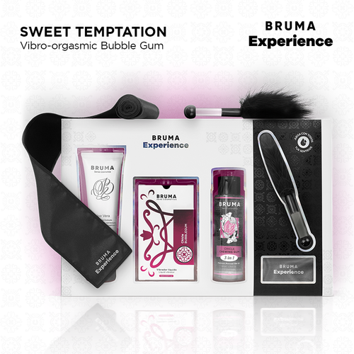 BRUMA XPERIENCE - KIT DOCE TENTAÇÃO BUBBLEGUM VIBRO-ORGÁSMO