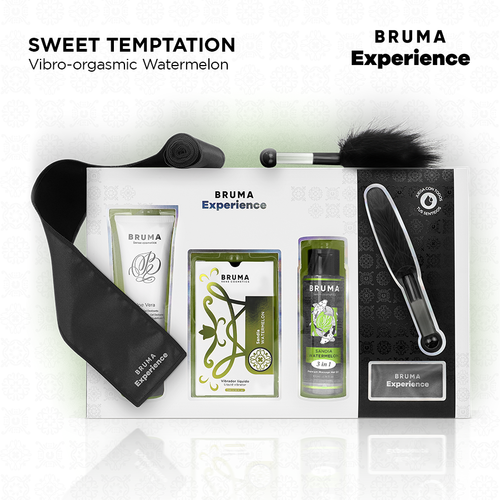 BRUMA XPERIENCE - KIT DE TENTAÇÃO VIBRO-ORGASMICA DE MELANCIA DOCE