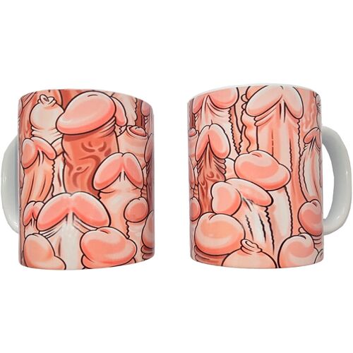 SPICY DEVIL - CANECA COLORIDA COM PÊNIS 370 ML