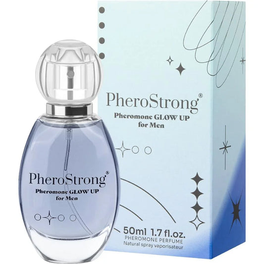 PHEROSTRONG - PERFUME DE FEROMÔNIOS GLOW UP PARA HOMENS 50 ML