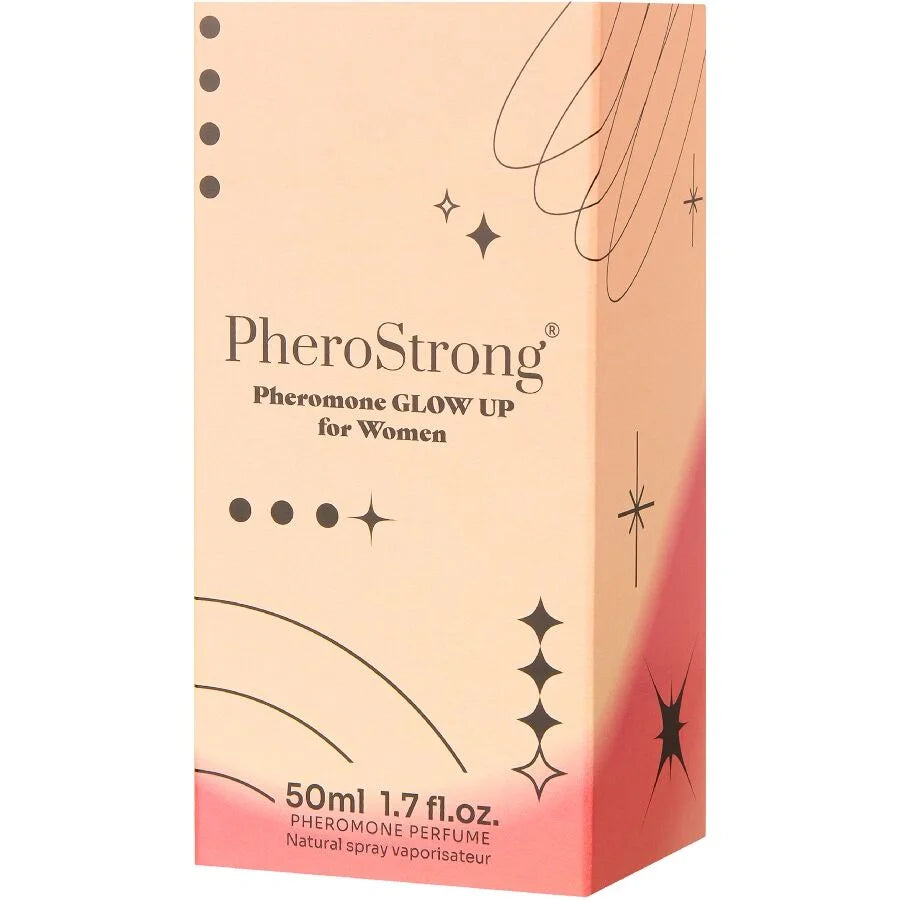 PHEROSTRONG - PERFUME DE FEROMÔNIOS GLOW UP PARA MULHERES 50 ML
