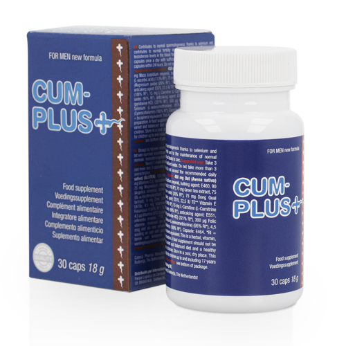 Cum Plus – Suplemento alimentar para a qualidade do esperma e o bem-estar masculino.