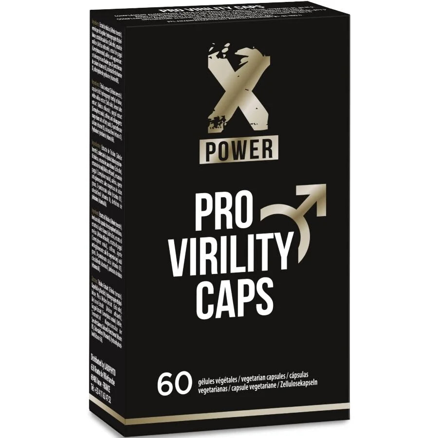 XPOWER – CAPACITORES DE VIRILIDADE PROFISSIONAL – 60 UNIDADES