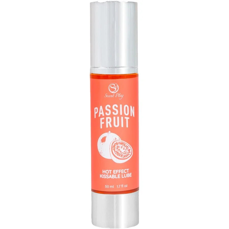 SECRETPLAY - LUBRIFICANTE AQUECEDOR DE MARACUJÁ 50 ML