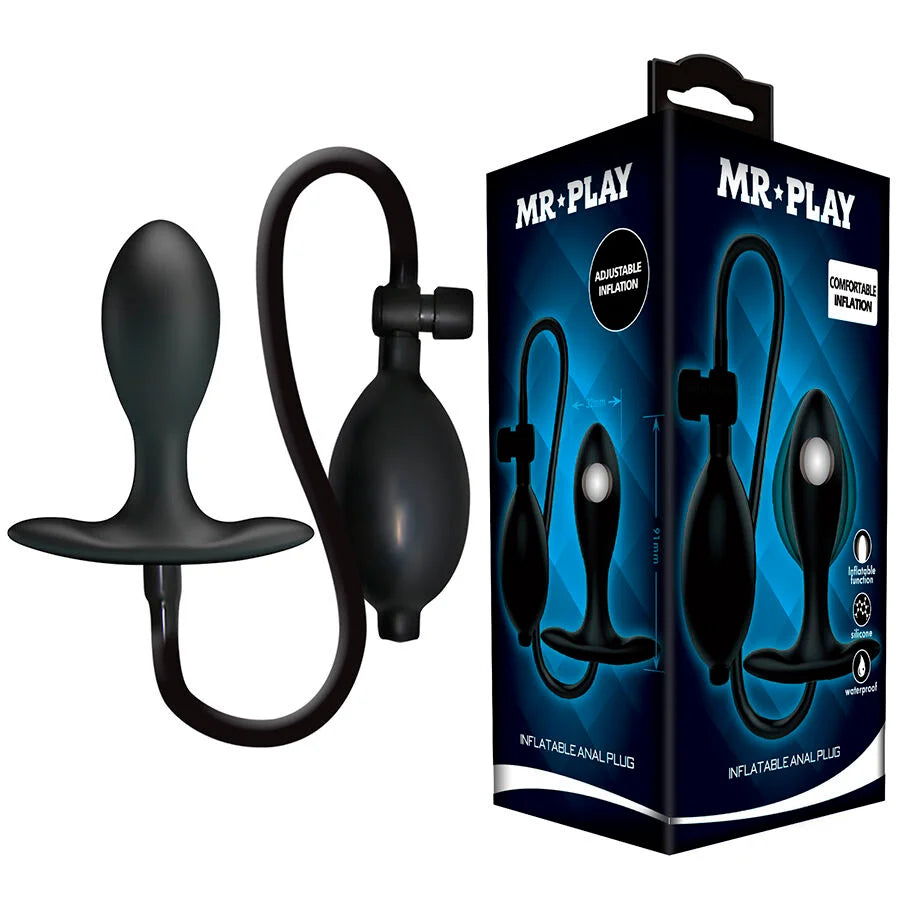 MR PLAY – PLUG ANAL INFLÁVEL AJUSTÁVEL