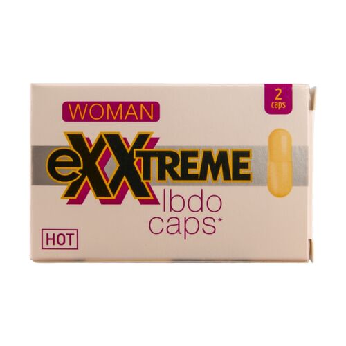 HOT - CÁPSULAS PARA LIBIDO EXTREMA MULHER 2 UNIDADES