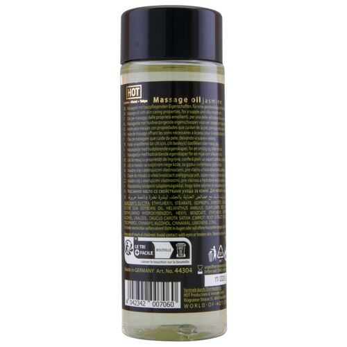 ÓLEO DE MASSAGEM QUENTE DE JASMIM 100 ML