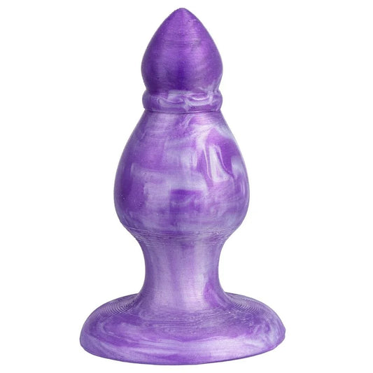 SILEXD – QUEEN ANAL PLUG FANTASY LIQUID SILICONE THEMORREATIVE PURPLE 9.2 CM