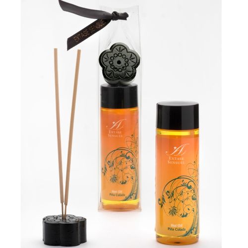EXTRATO SENSUAL - ÓLEO ESTIMULANTE E AQUECEDOR PINA COLADA 100 ML