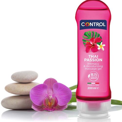 CONTROL - 2 EM 1 MASSAGEM E PRAZER PAIXÃO TAILANDESA 200 ML