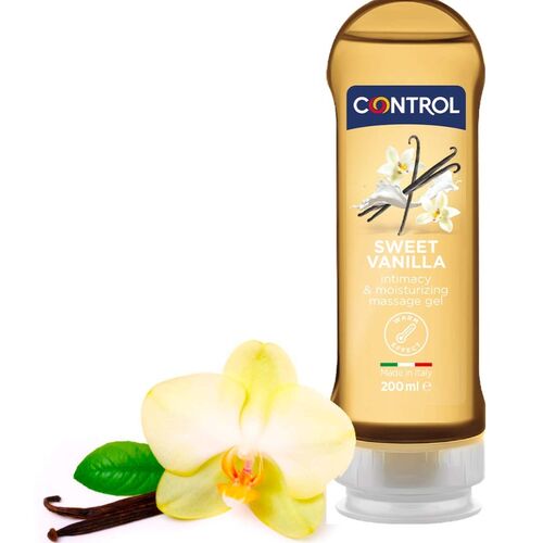 CONTROL - 2 EM 1 MASSAGEM E PRAZER DOCE DE MADAGASCAR 200 ML