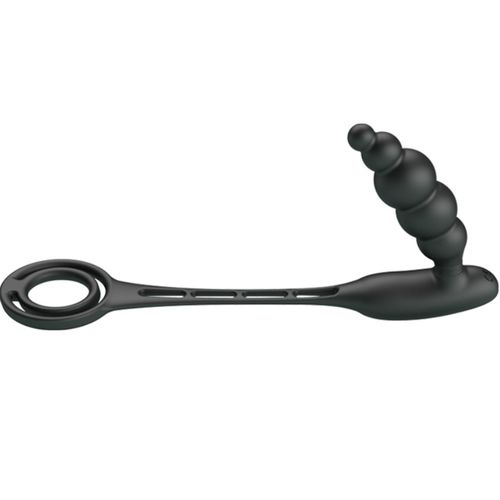 PRETTY LOVE - ANÉIS PENIANOS COM PLUG VIBRADOR
