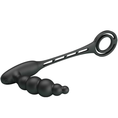 PRETTY LOVE - ANÉIS PENIANOS COM PLUG VIBRADOR