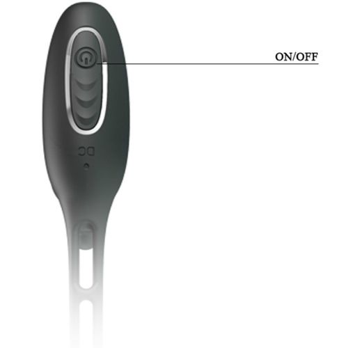 PRETTY LOVE - ANÉIS PENIANOS COM PLUG VIBRADOR
