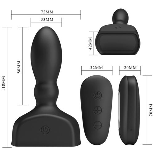 PRETTY LOVE - VIBRADOR DE PRÓSTATA E INFLÁVEL PARA CASAMENTO