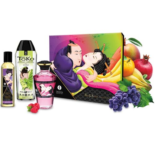 SHUNGA - COLEÇÃO KIT BEIJOS FRUTADOS