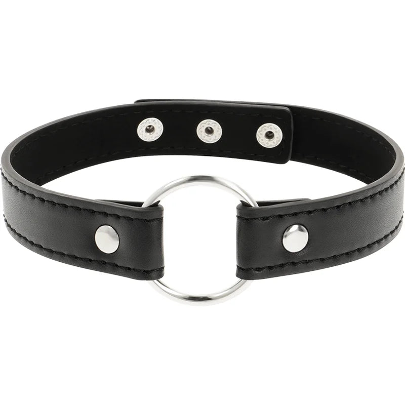 COQUETTE CHIC DESIRE – ACESSÓRIO MULHER COLAR DE COURO VEGANO
